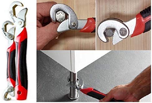 APK APURK SALES Original Snap N Grip Multipurpose Universal Wrench (Pack of 2) 9Mm to 32 Mm Works-Red & Black - Image 2