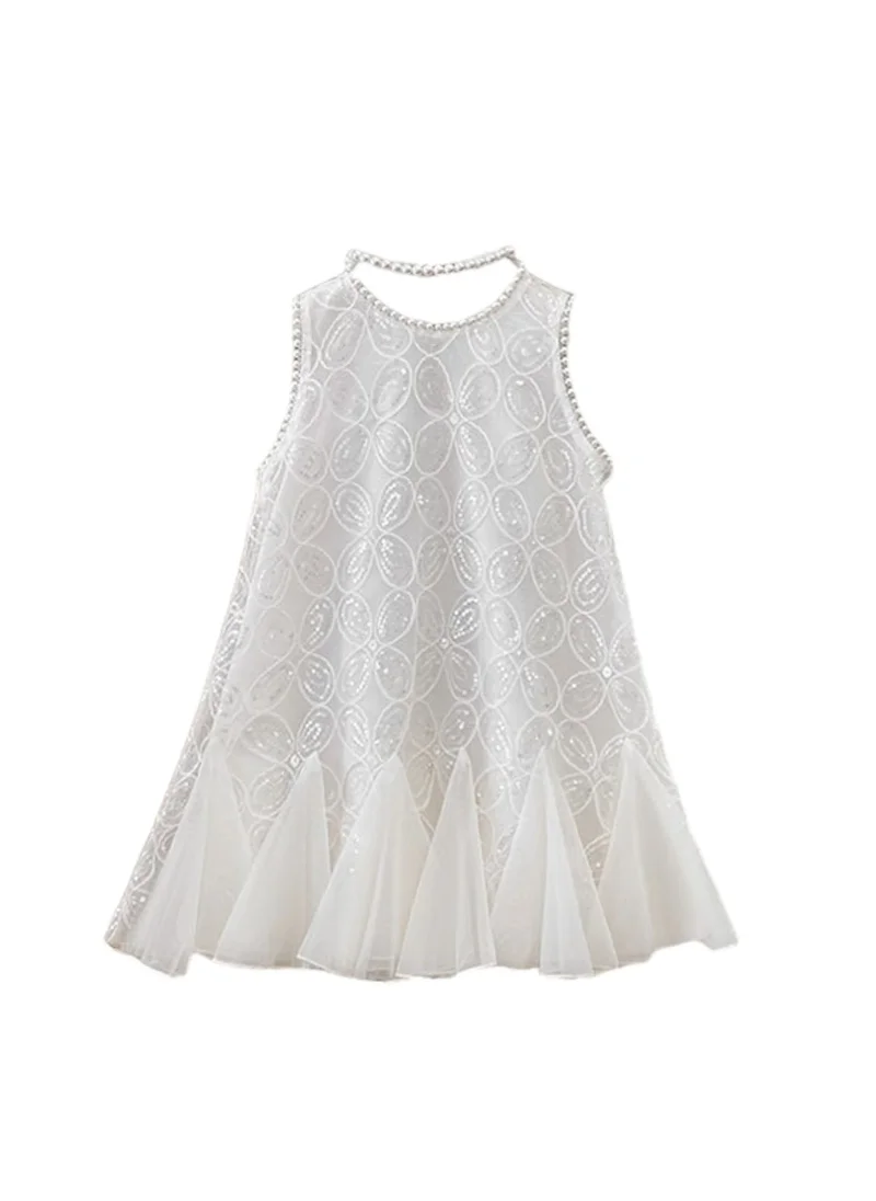 D'Daniela D' Daniela - Pearl Lace Princess Dress
