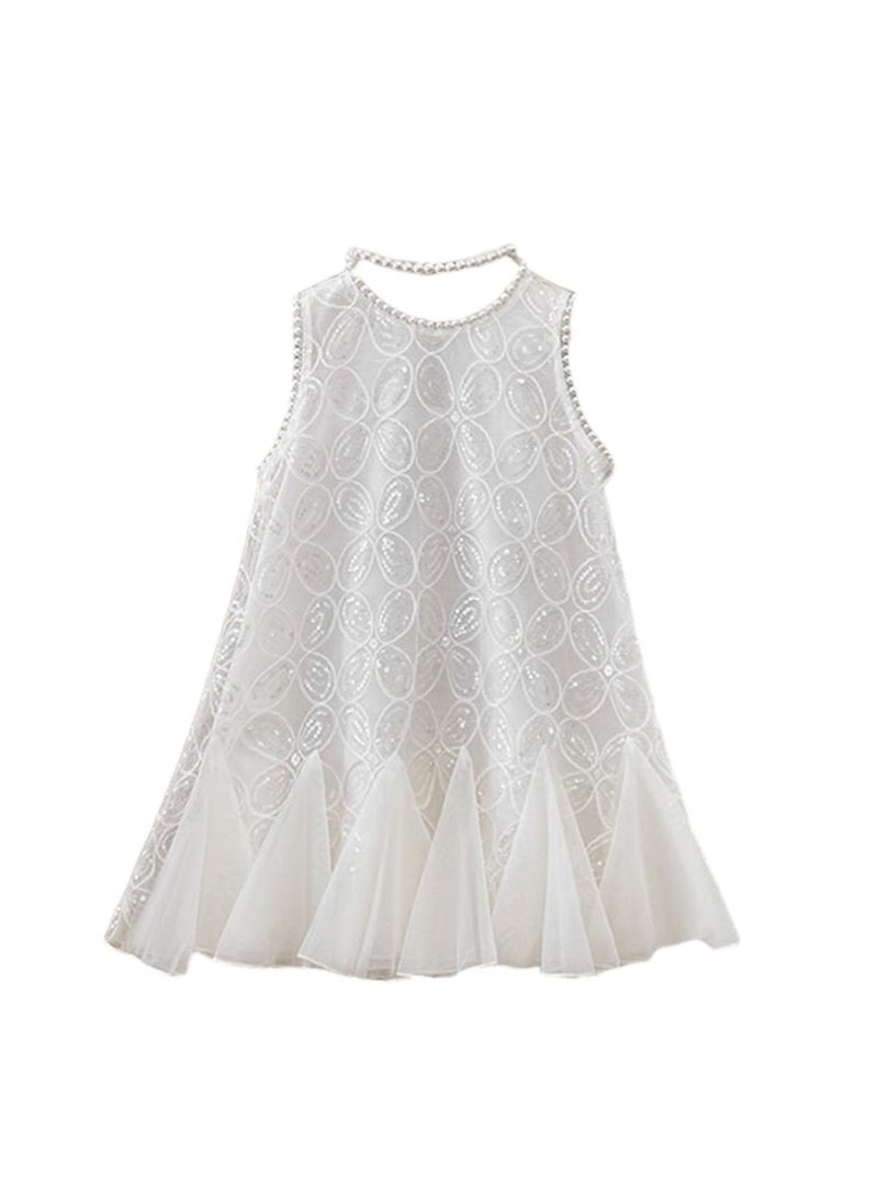 D'Daniela Pearl Lace Princess Dress - Image 1