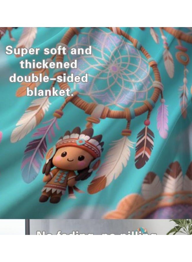 general Flannel thin blanket (warm and comfortable, suitable for sleep, gaming, dust removal and sandproof) 150cm*200cm - 352 - Image 4