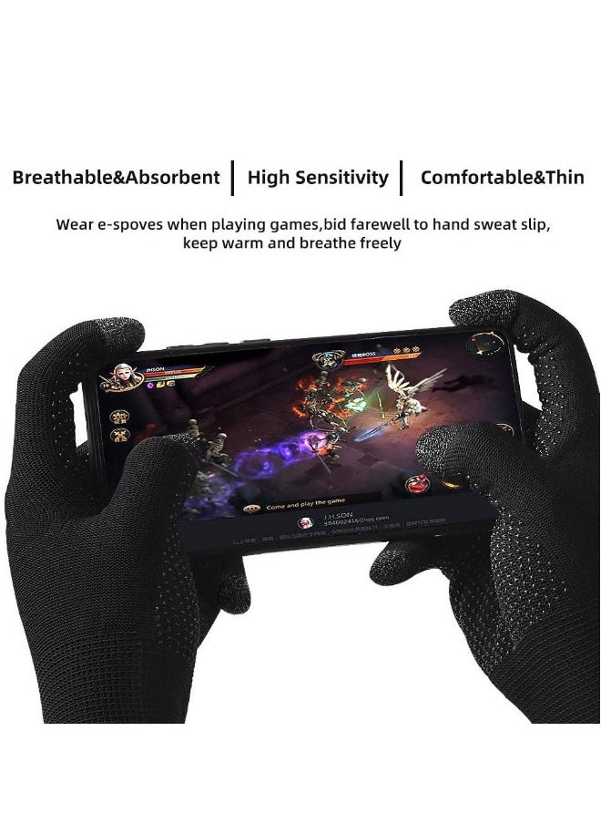 Beauenty Game Gloves for Mobile Game Controllers Finger Gloves Set, Sweat-proof and Breathable, High-sensitivity, Suitable for PUBG Touch Screen Games  - Image 2