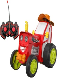 Generic Crazy Jumping Car Toys, Remote Control Car for Kids, Boy Toys Stunt Car with LED Light Music, Rechargeable Rc Car  - Image 1