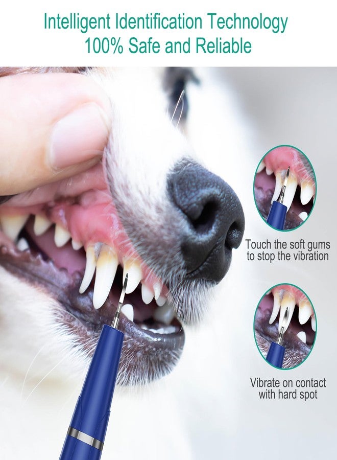 ORIA Dog Plaque Remover for Teeth, Ultrasonic Dog Teeth Cleaning Kit with LED Light, 5 Modes, Waterproof & Rechargeable Pet Tooth Cleaner for Tartar and Stains, Dogs and Cats - Image 4