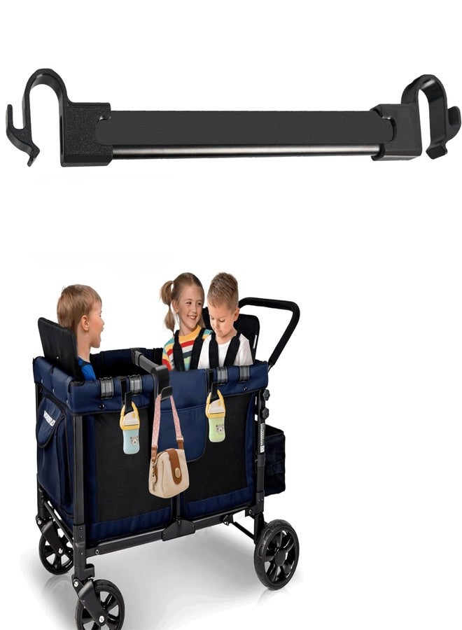 Goqeut Forward-Facing Stroller Wagon Support Bar for WONDERFOLD W4 Elite Wagon (4 Seater), Removable Wagon Accessory for WONDERFOLD W4 Veer Wagon, Lightweight Aluminum Alloy, Easy to Install - Image 1