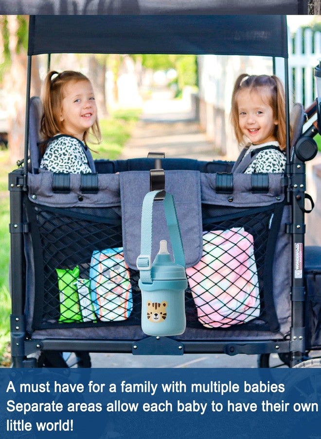 Goqeut Forward-Facing Stroller Wagon Support Bar for WONDERFOLD W4 Elite Wagon (4 Seater), Removable Wagon Accessory for WONDERFOLD W4 Veer Wagon, Lightweight Aluminum Alloy, Easy to Install - Image 5