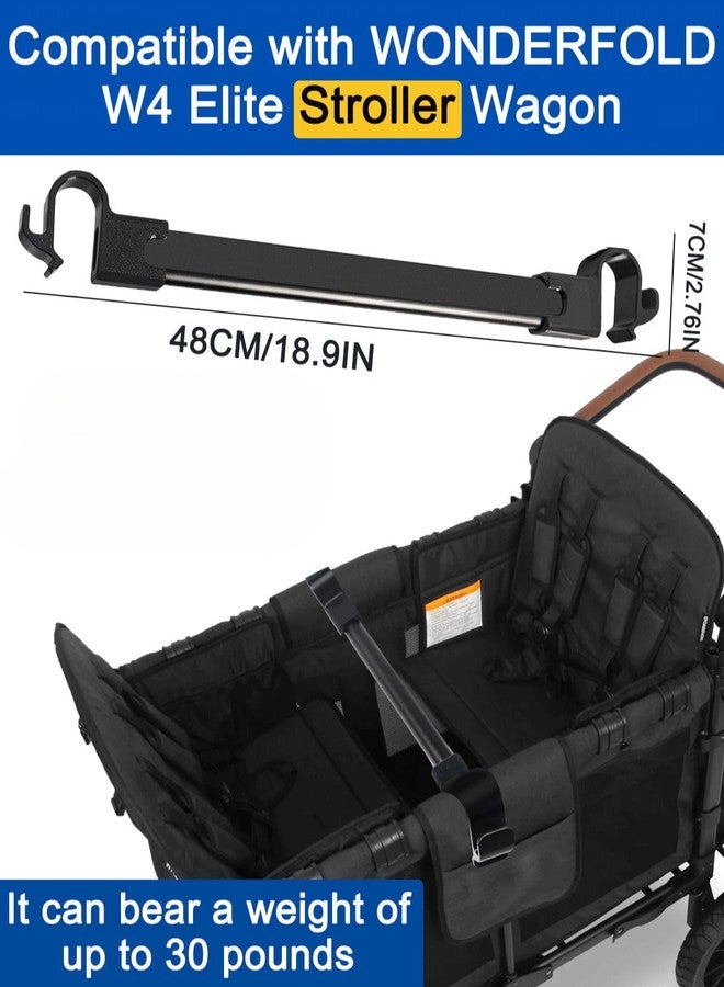 Goqeut Forward-Facing Stroller Wagon Support Bar for WONDERFOLD W4 Elite Wagon (4 Seater), Removable Wagon Accessory for WONDERFOLD W4 Veer Wagon, Lightweight Aluminum Alloy, Easy to Install - Image 2