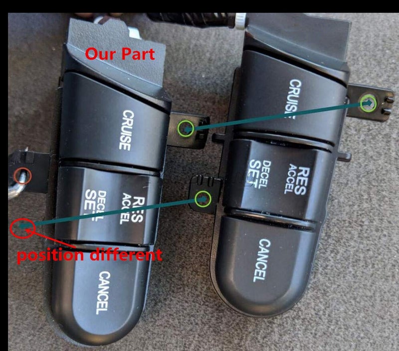 Malcayang Steering Wheel Cruise Control Switch 36770-SVA-A41 36770-SNA-A12 for Honda Civic 2006-2008 - Image 4