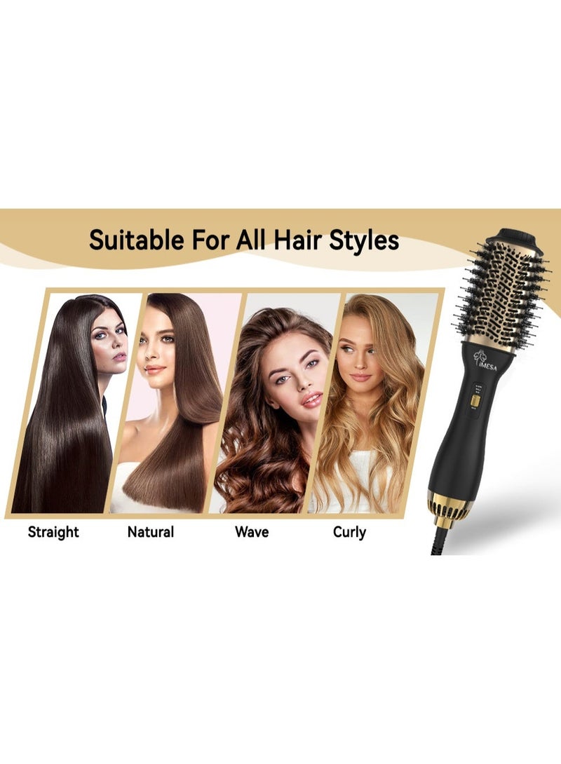 iMESA Revlon Hot Air Brush Alternative 1000W Hair Dryer Styler Volumizer Straight Multi-Styler Halal Certified - Image 1