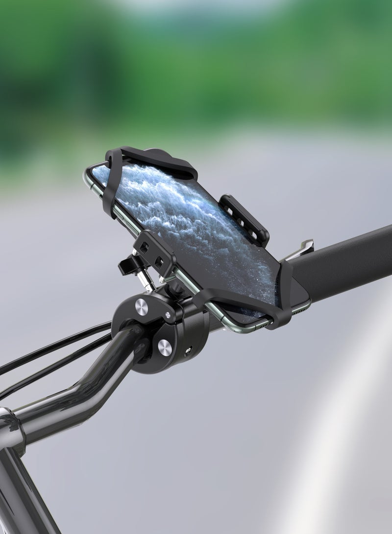 Cellairis Grip Bike Mobile Holder, 360 Degree Rotation, Clamp Mount - Black - Image 3