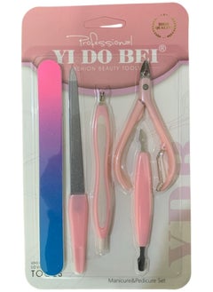 Generic Pedicure Kit 5 Pieces - MultiColor 