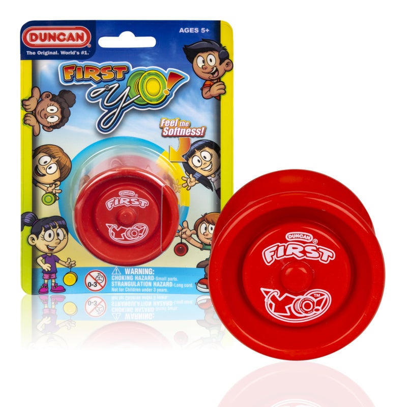 Duncan Toys First Yo Best Beginner YoYo for Kids Responsive Yo Yo YoYo Toy RedYellow - Image 2