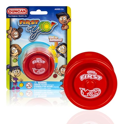 Duncan Toys First Yo Best Beginner YoYo for Kids Responsive Yo Yo YoYo Toy RedYellow - Image 1