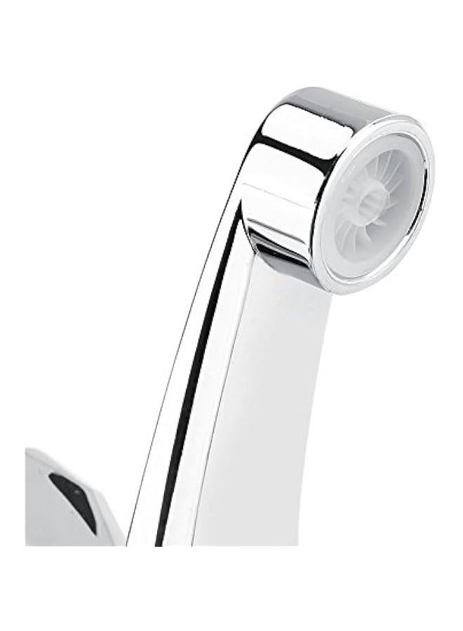 Modern ABS Single Cold Faucet Chrome Finish Water Tap Sink Accessories for Home Bathroom Washbasin Kitchen Hand Basin 3 Handle Type Optional (G1/2)  - Image 4