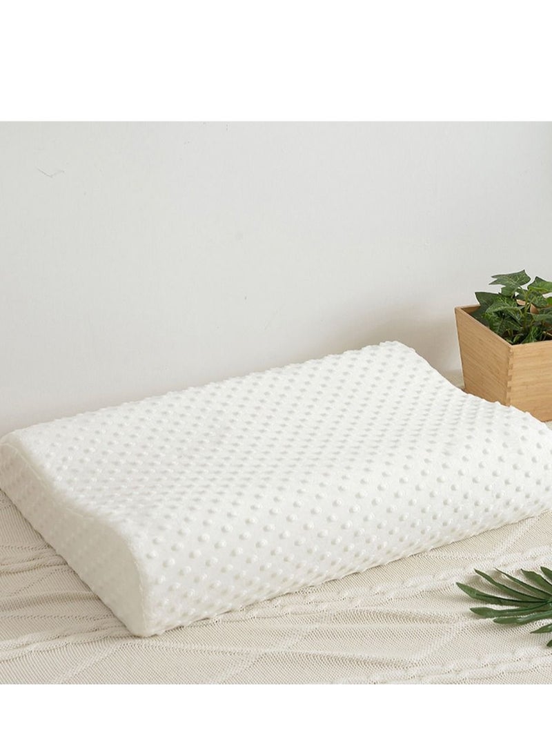 وسادة جديدة عالية الجودة من رغوة الذاكرة مادة بطيئة الاستجابة وسادة تدليك الرقبة وسادة نوم رغوة الذاكرة للمنزل - Image 1