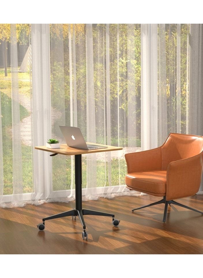 upergo - UPERGO UP-10SL Height Adjustable Square Desk Laptop Floor Stand - Image 1