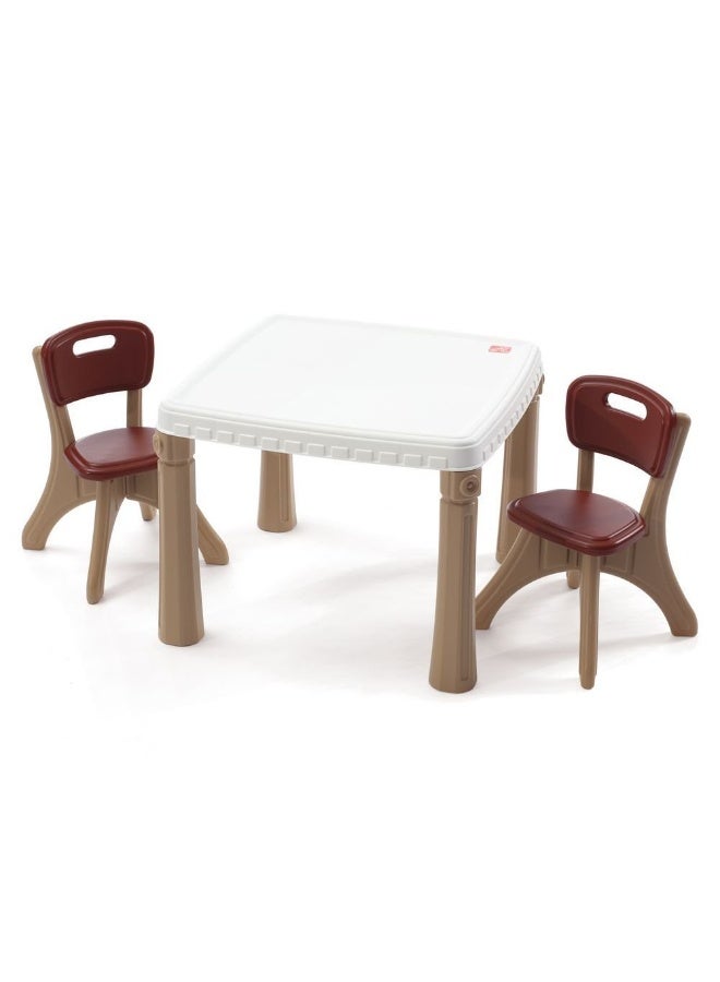 ستيب2 طقم طاولة وكراسي مربعة للأطفال - Image 1