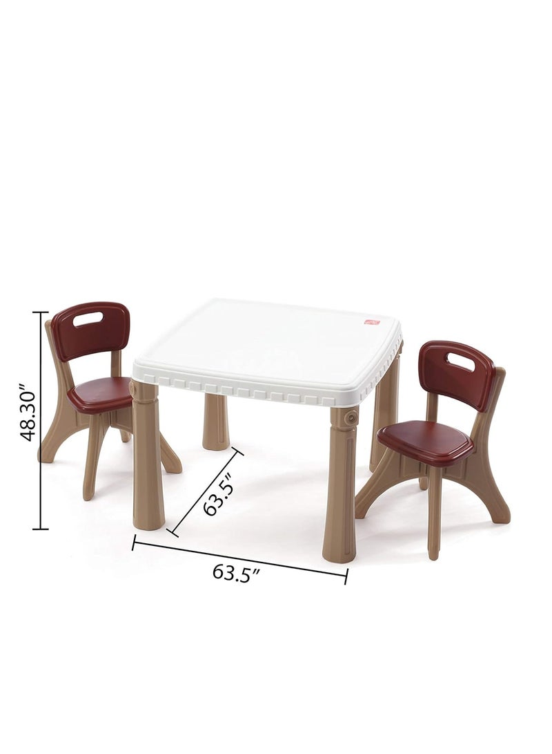 ستيب2 طقم طاولة وكراسي مربعة للأطفال - Image 5