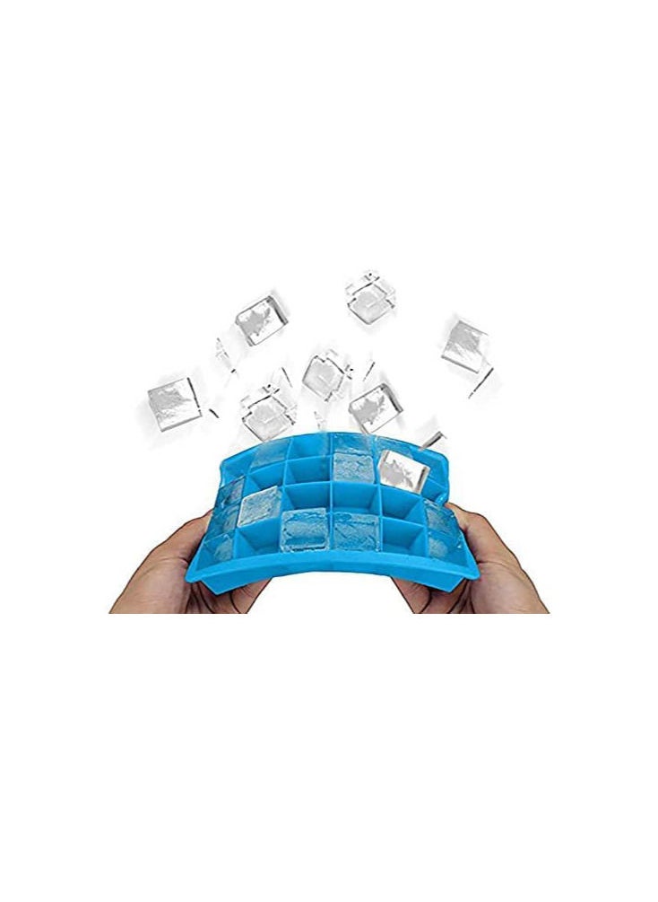 Generic - Ice Cube Trays, Easy-Release Silicone And Flexible 24-Ice Cube Trays with Spill-Resistant Removable Lid - Image 1