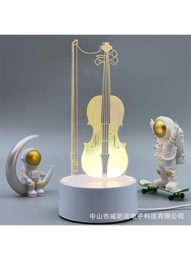 Bluejw Creative Night Light Acrylic Table Lamp Eye Protection Atmosphere Lamp Birthday Gift Led Lamp Room Night Light Desktop Ornaments - Image 1