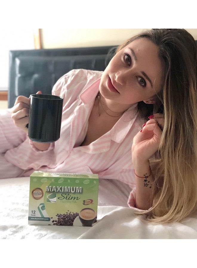 Maximum Slim Original Green Coffee -Premium 4-in-1 Formula with Natural Herbal Extracts for Energy & Vitality. Creamy & Delicious for Maximum Satisfaction. No Messy Side Effects-Made in the USA-30 Ct - Image 5