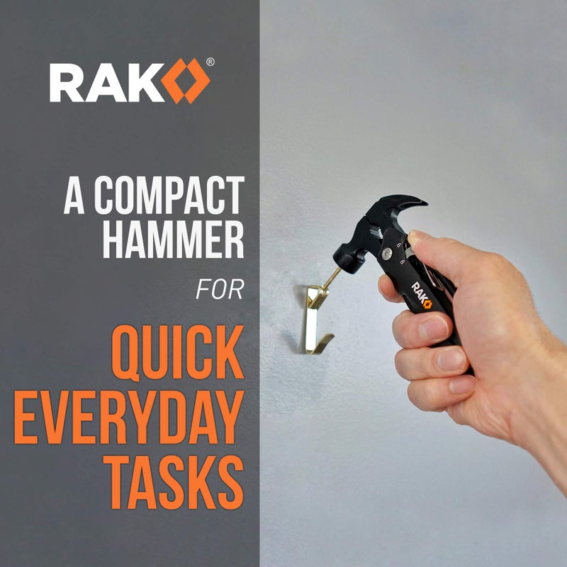 RAK Hammer Multitool BirthdayGifts for Men - Cool Unique Gifts Who Have Everything - Compact DIY Survival Multi Tool - Backpacking & Camping Accessories - Gadget Gifts - Image 4