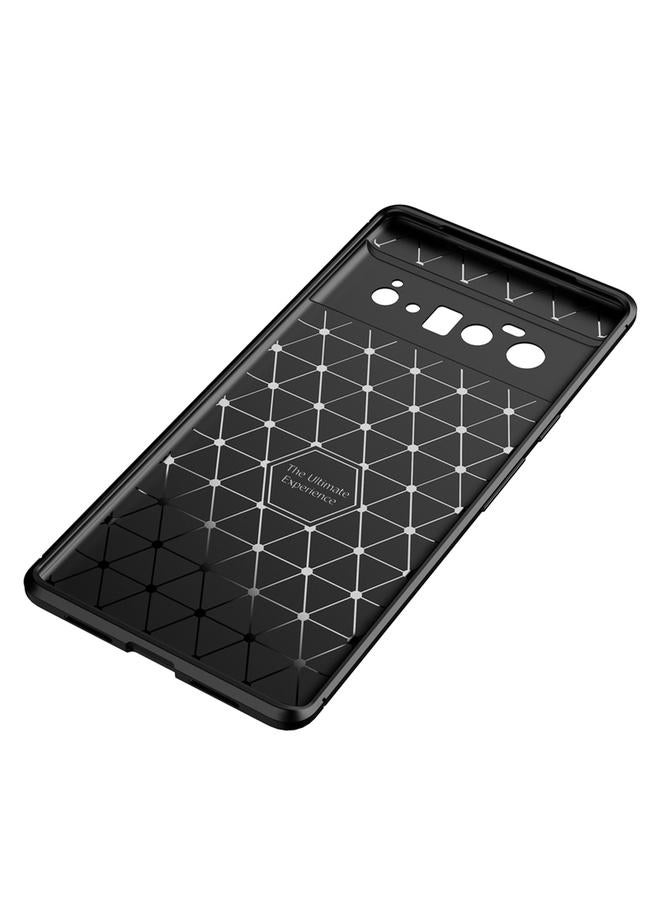 The Bros Case For Google Pixel 6 Pro Carbon Fiber Texture Shockproof TPU Case - Image 3