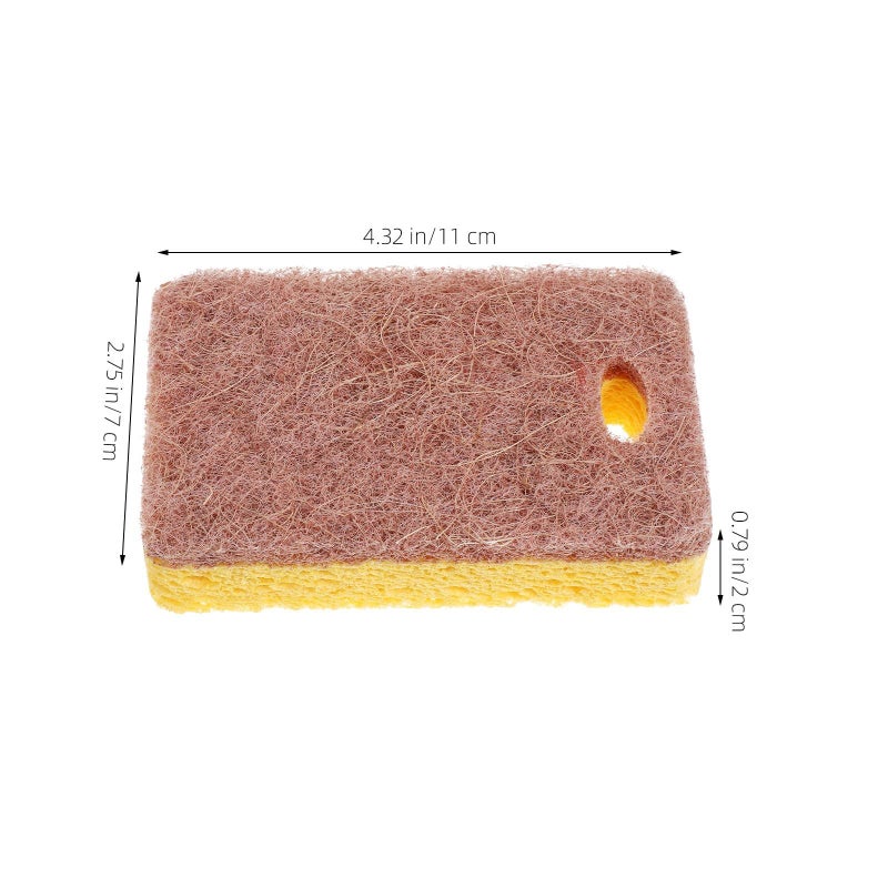 12 Pack Reusable Absorbent Kitchen Sponges For Dishwashing And Wok Cleaning - Image 3