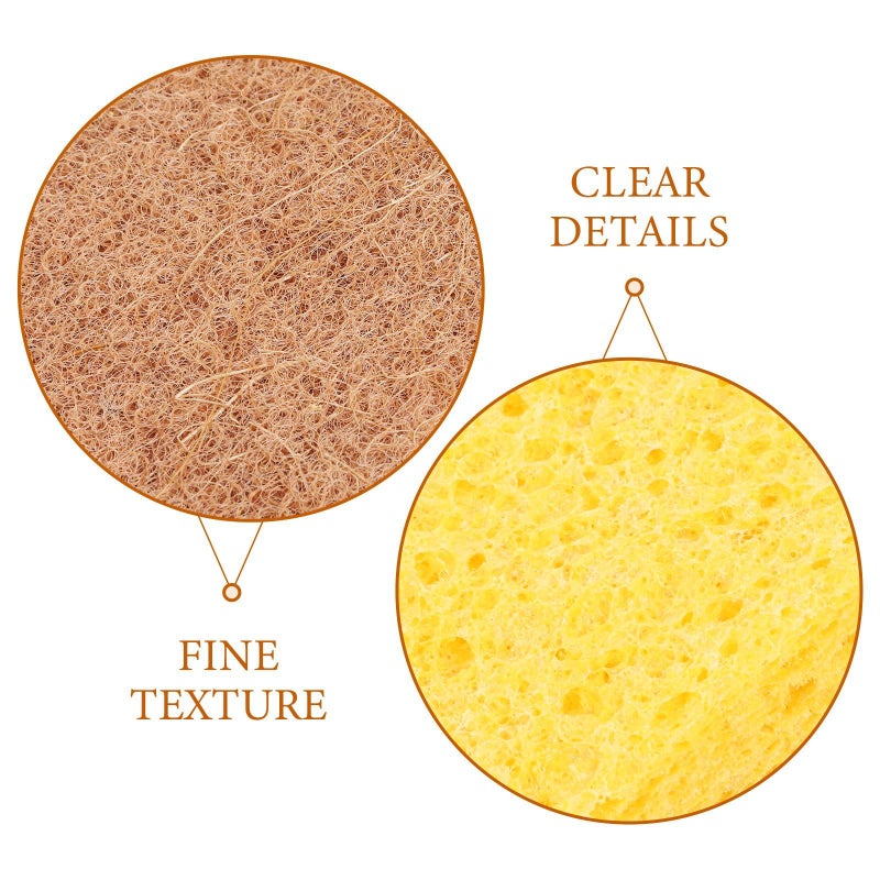 12 Pack Reusable Absorbent Kitchen Sponges For Dishwashing And Wok Cleaning - Image 4