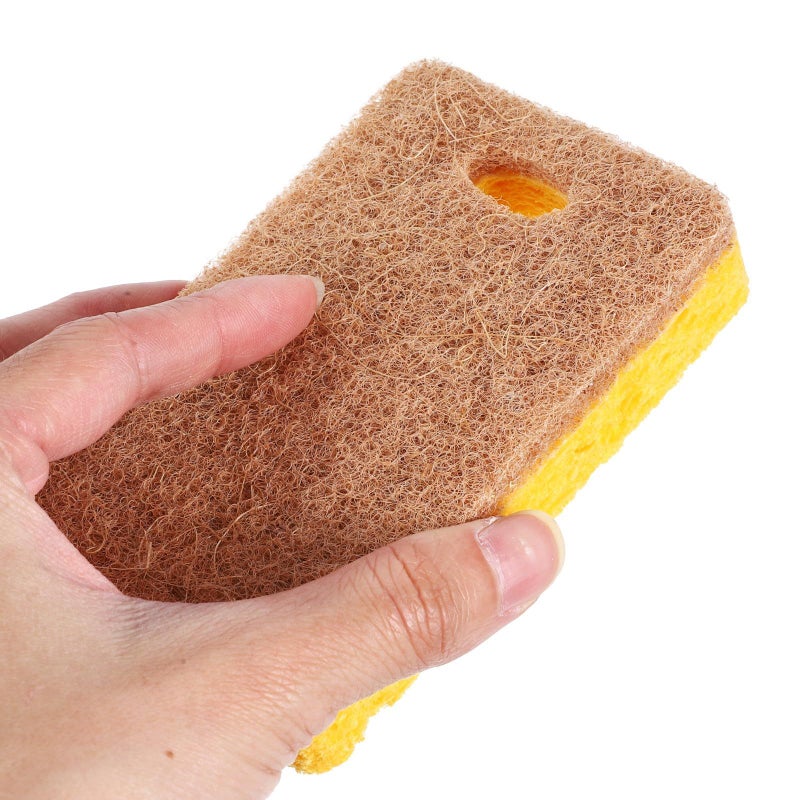 12 Pack Reusable Absorbent Kitchen Sponges For Dishwashing And Wok Cleaning - Image 5