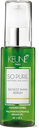 Keune So Pure Defrizz Shine Serum AntiFrizz Serum 50 Ml