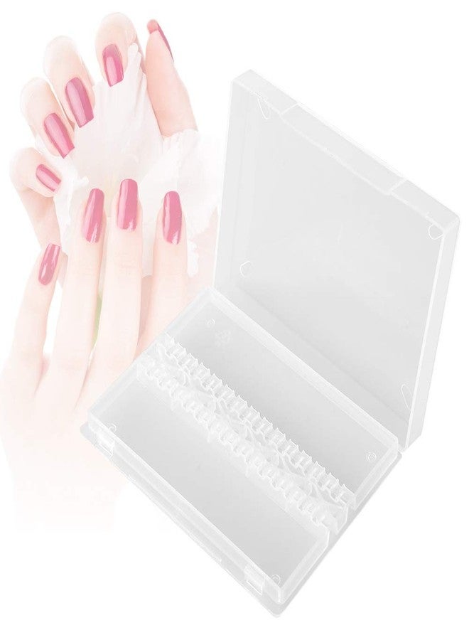 Rotekt 14 Holes Nail Drill Bit Holder Stand Organizer, Professional Nail Art Polishing Grinding Drill Bit Display Storage Box, Bit Case Organizer for Nails (White) - Image 1