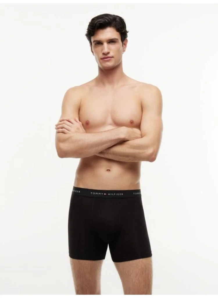 Tommy Hilfiger 3 Pack Boxer Briefs - Cotton Stretch