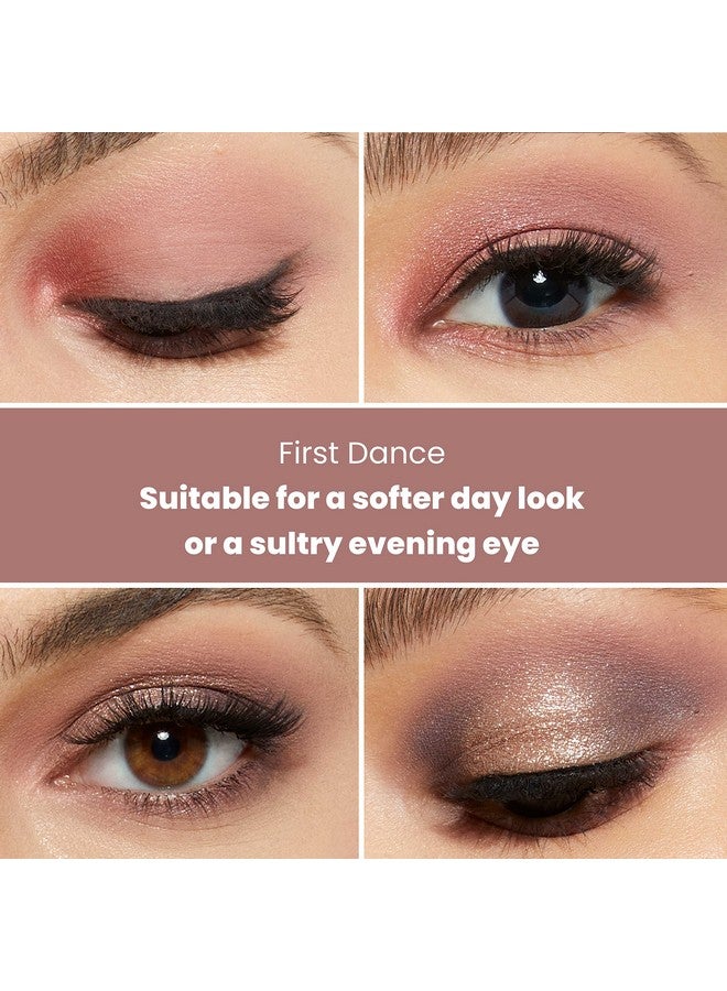 JOAH Color Haul Eyeshadow Palette, Travel Size Eye Makeup Kit, Matte & Shimmer Eyeshadow, Korean Makeup, 12 Highly Pigmented, Super Bendable Soft & Deep Colors, Includes Brush, First Dance - Image 4