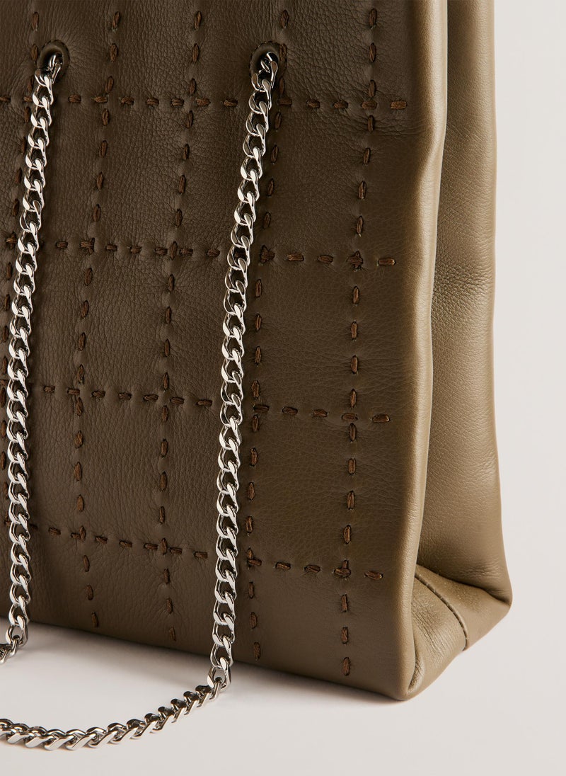 Ted Baker - Stalia Stitch Detail Top Handle Tote - Image 1