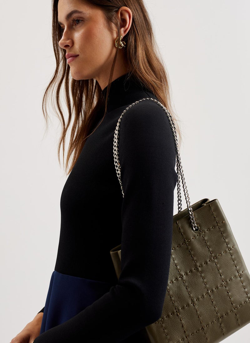 Ted Baker - Stalia Stitch Detail Top Handle Tote - Image 1