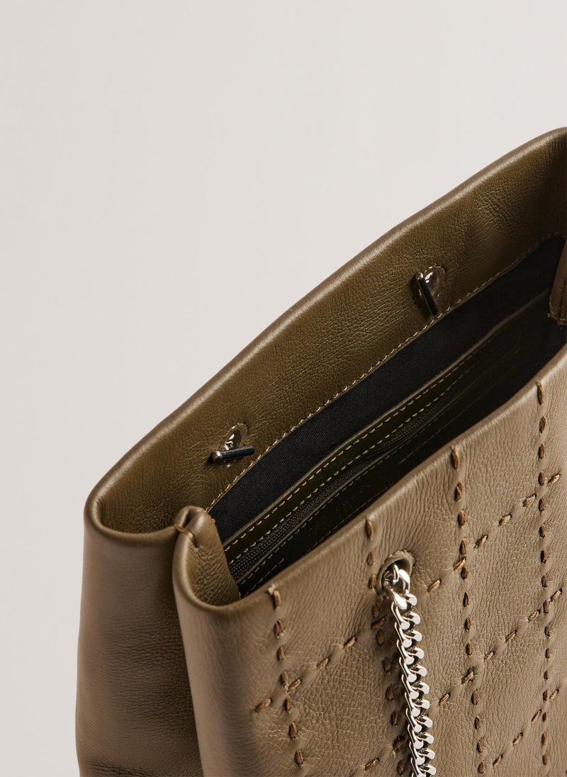 Ted Baker - Stalia Stitch Detail Top Handle Tote - Image 1