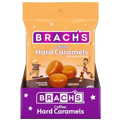 Brach's Brachs Nips Coffee Flavored Hard Candy Individually Wrapped Candy 325 Ounce Bags Pack of 12 - Image 1