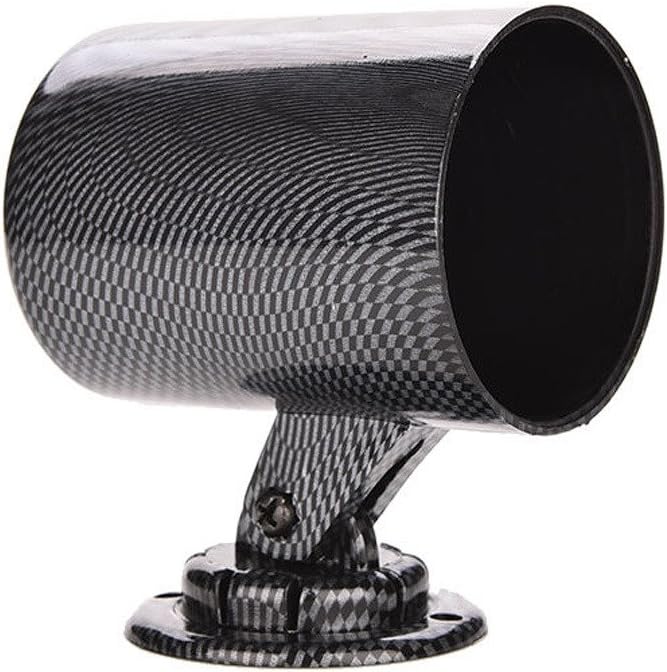 E Support Carbon Fiber 2" 52mm Heavy Duty Universal Single Hole Dash Dashboard Car Auto Motor Gauge Pod Mount Holder - Image 2