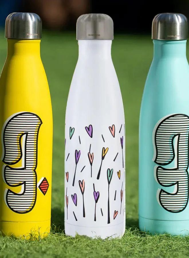 Silsal Hubbak Bottle 500 ml - White