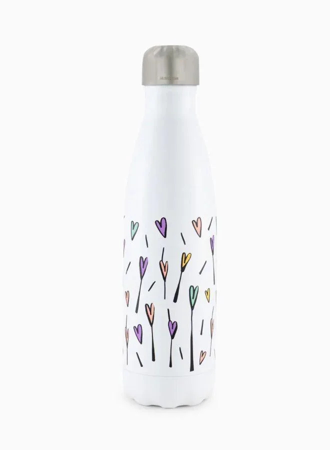 Silsal Hubbak Bottle 500 ml - White