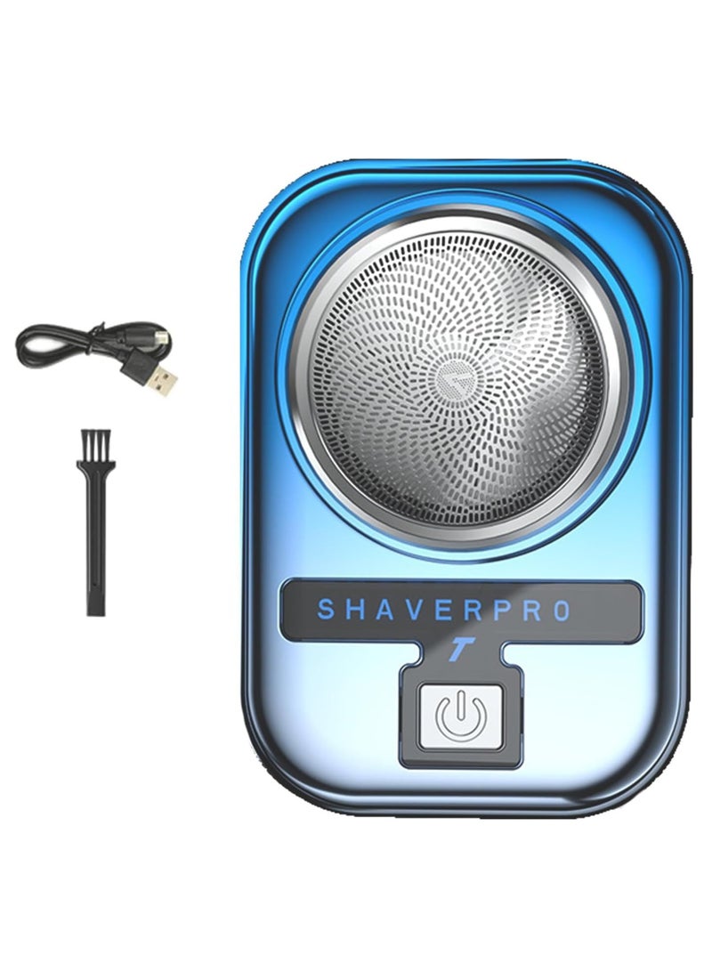 Portable USB Electric Shaver for Men with LCD Display, Easy One-Button Operation, Wet and Dry Grooming Kit for Home and Travel, Perfect Gift for Him - Image 1