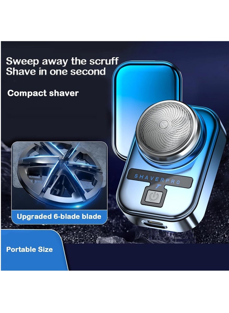 Portable USB Electric Shaver for Men with LCD Display, Easy One-Button Operation, Wet and Dry Grooming Kit for Home and Travel, Perfect Gift for Him - Image 3