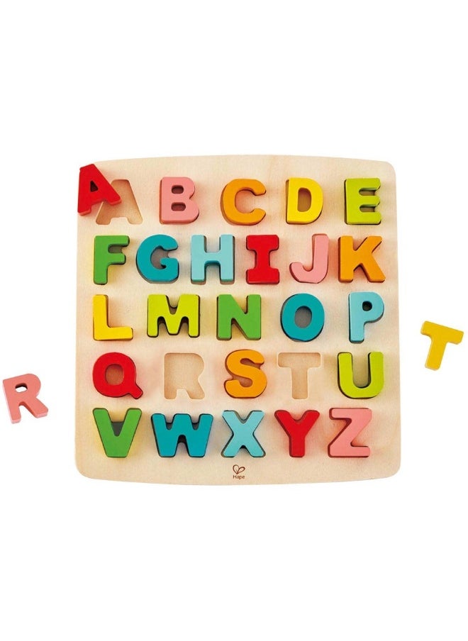 Hape Hape Chunky Alphabet Puzzle (27 Pieces)  - Image 1