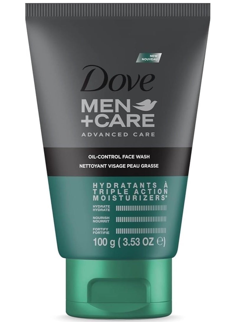Dove MEN +CARE FACEWASH OIL CONTROL 100 g - Image 3