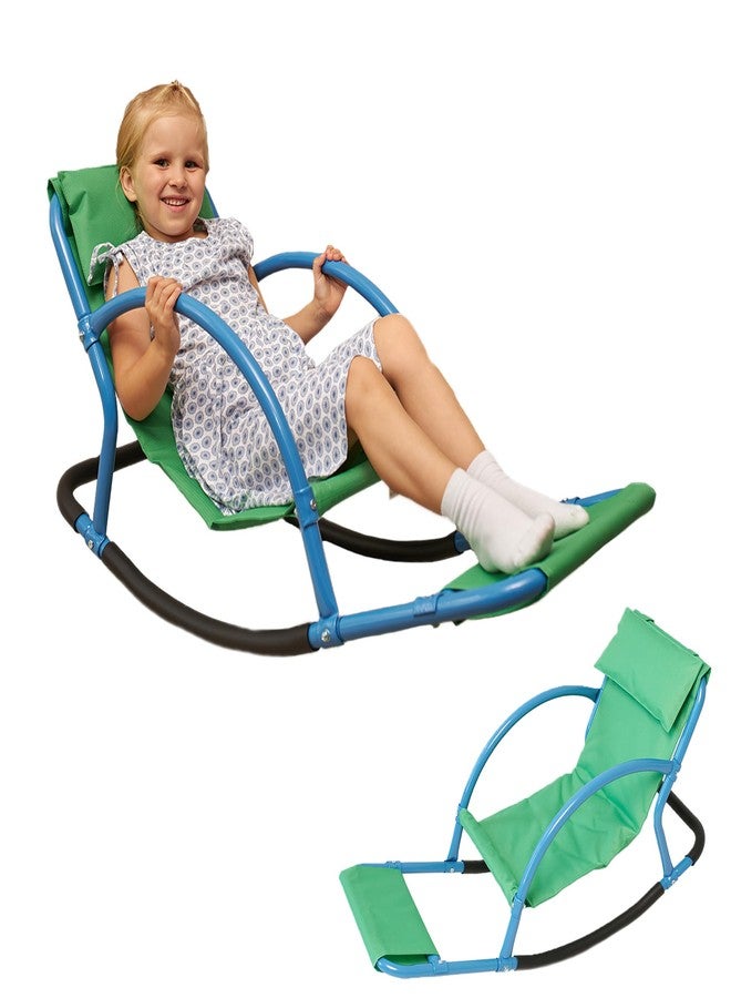 ODOXIA Kids Sensory Rocking Chair | Sensory Floor Rocker | Special Needs Chair for Child | Autism Equipment, Ages Toddler, Teeter, Totter - Image 1