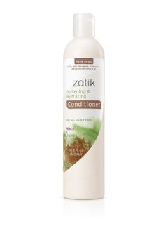 zatik Zatik Naturals  Softening  Hydrating Conditioner with Maca and Jojoba color protection color fading Vegan Biodegradable pH Balanced FREE FROM EDTA PEG Parabens fragrances 108 fl oz 320ml 