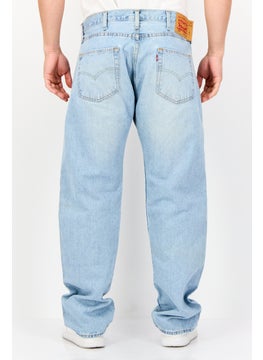 Levi's Men Regular Fit Rip Non-Stretchable Denim Jeans, Wash Blue  - Image 3