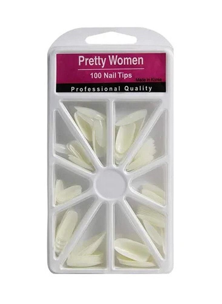 Pretty Woman 100-Piece Pretty Woman Square Nail Tips  - Image 1