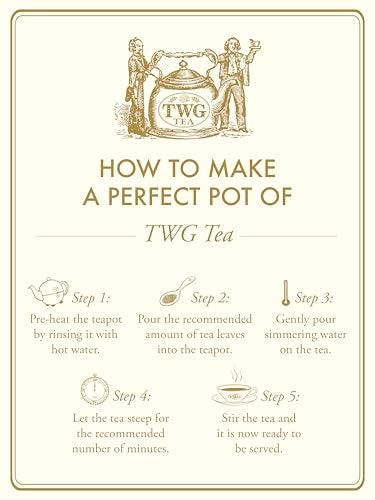 TWG Tea | Singapore Breakfast Tea | Black Tea & Green Tea | Vanilla & Spices | Haute Couture Tin, 100g | Gift Set - Image 4