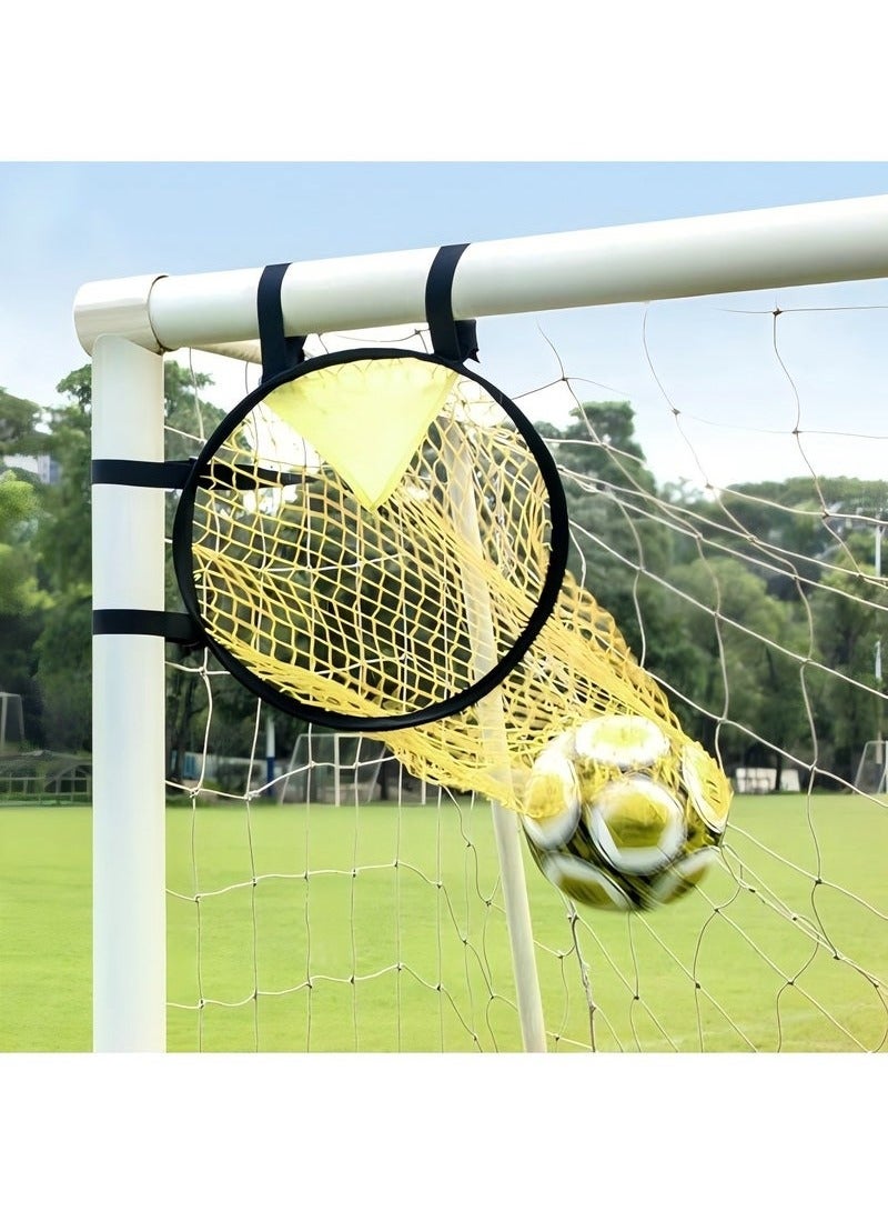 Generic Football goal net bag football practice training target free kick shooting target teenagers practice shooting - Image 1